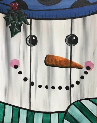 Palette Snowman