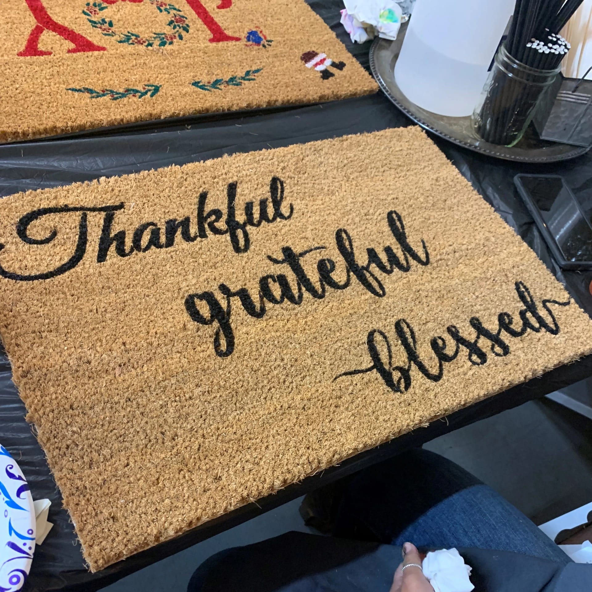 Customize Your Door Mat Message