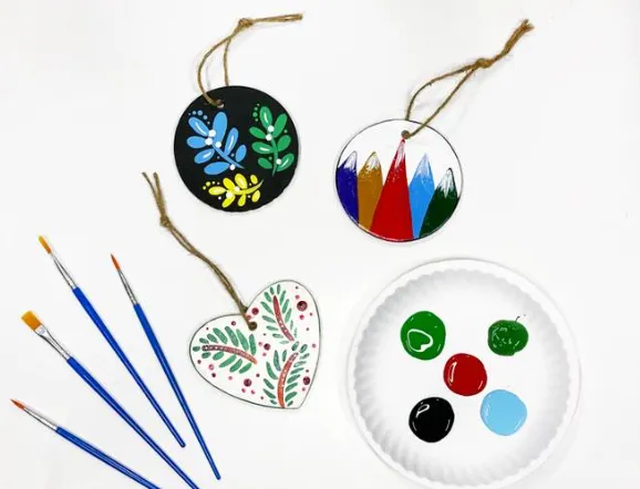 Ceramic Ornament Decorating