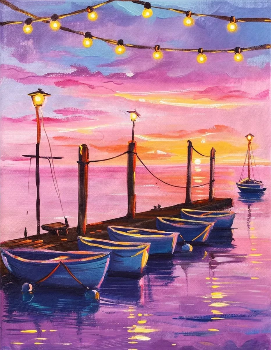Sunset on The Nautical Mile