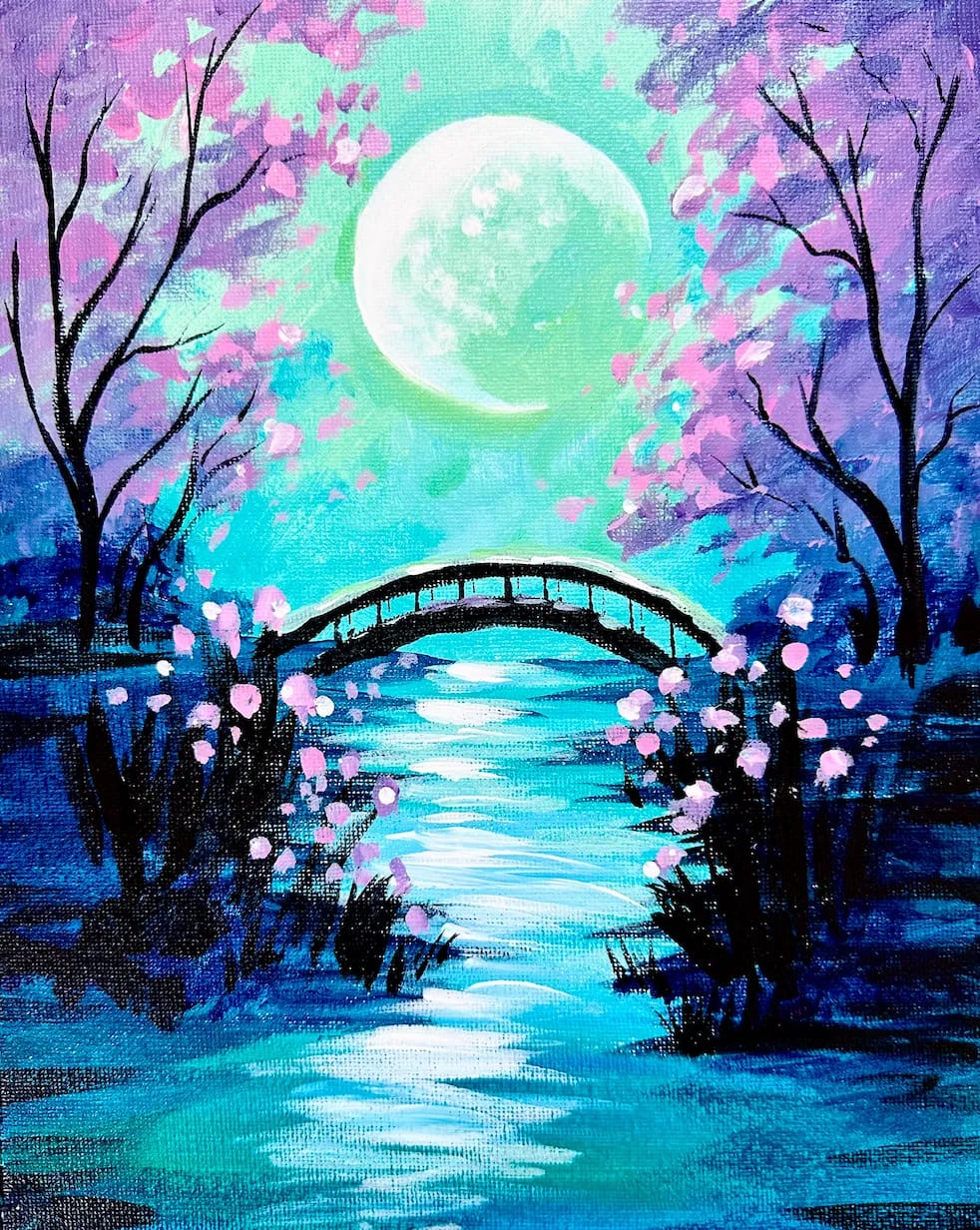 Lavender Moon Bridge