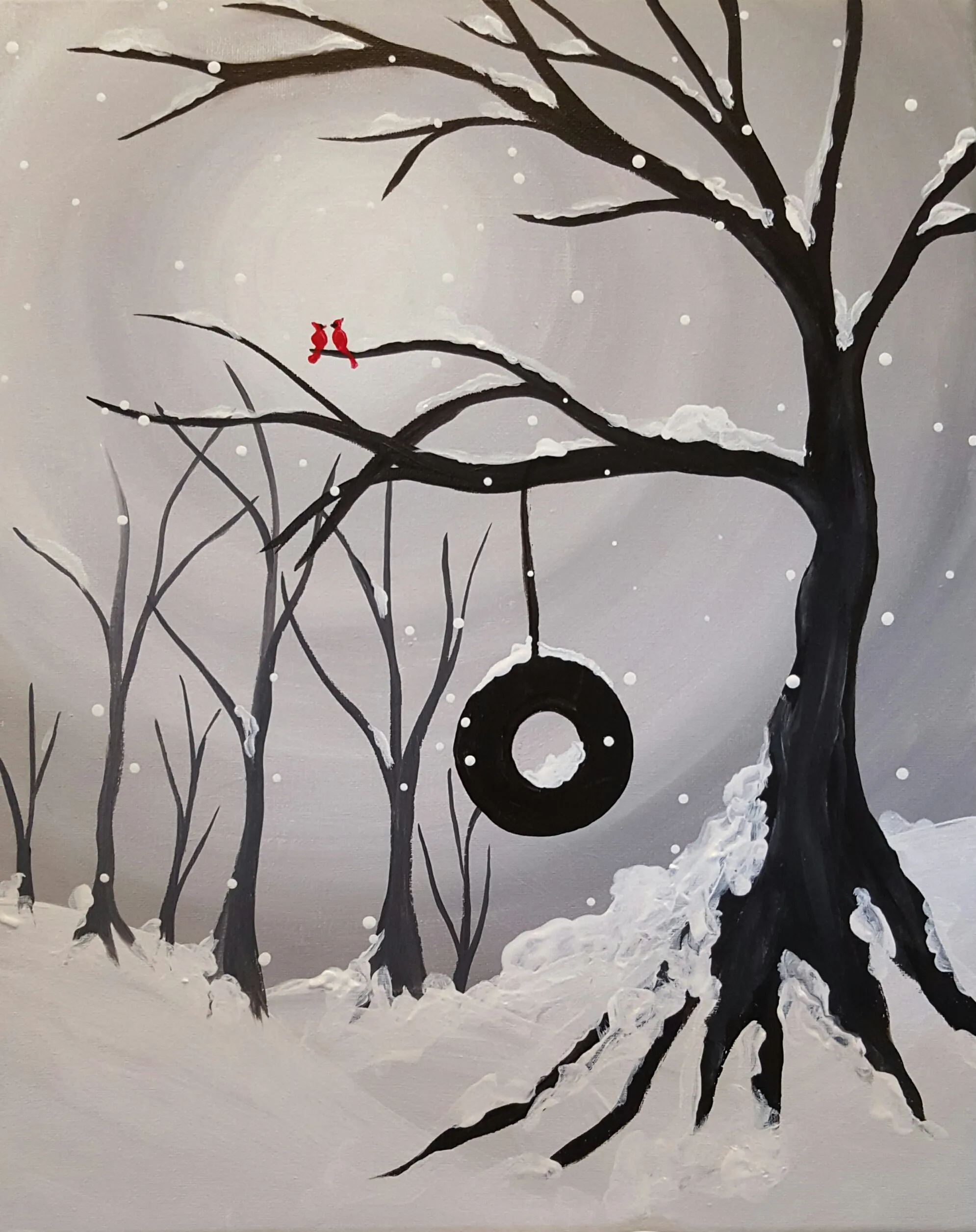 Winter Swing in the Park