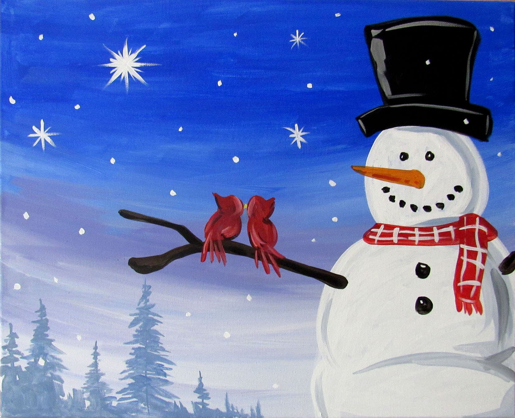 Holiday Love Birds