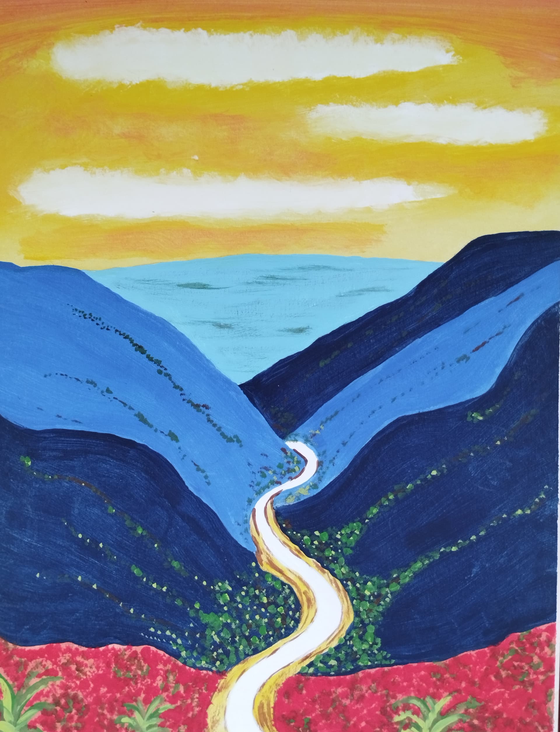 Colorful canyon
