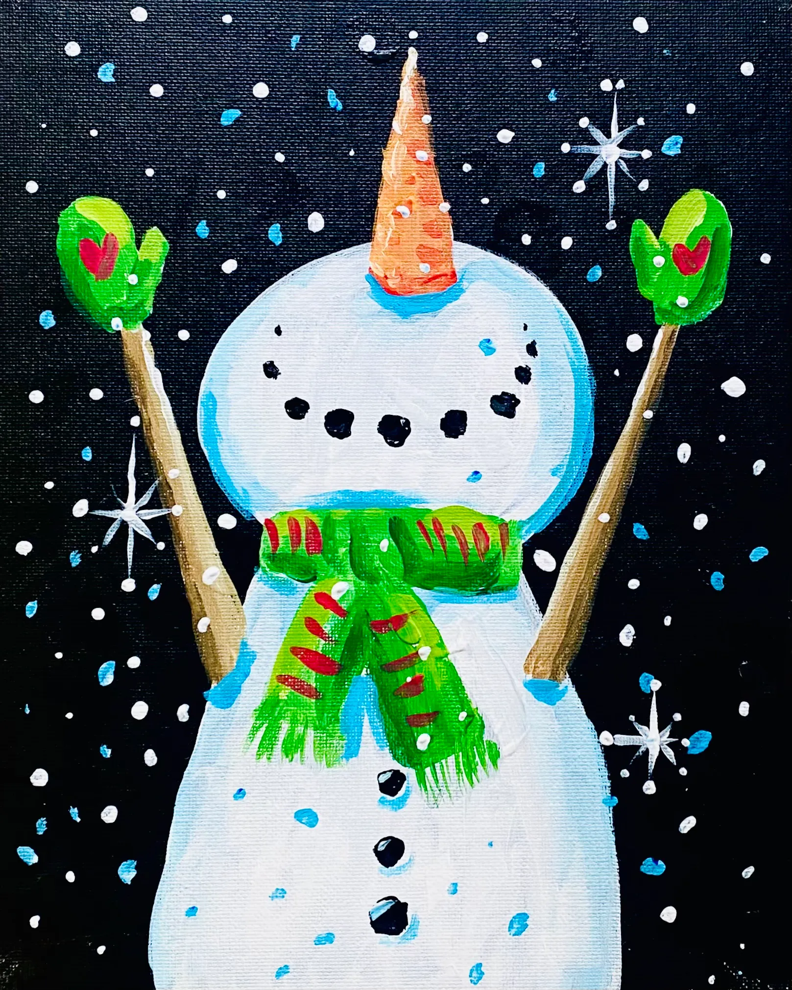 The Magical Snowman