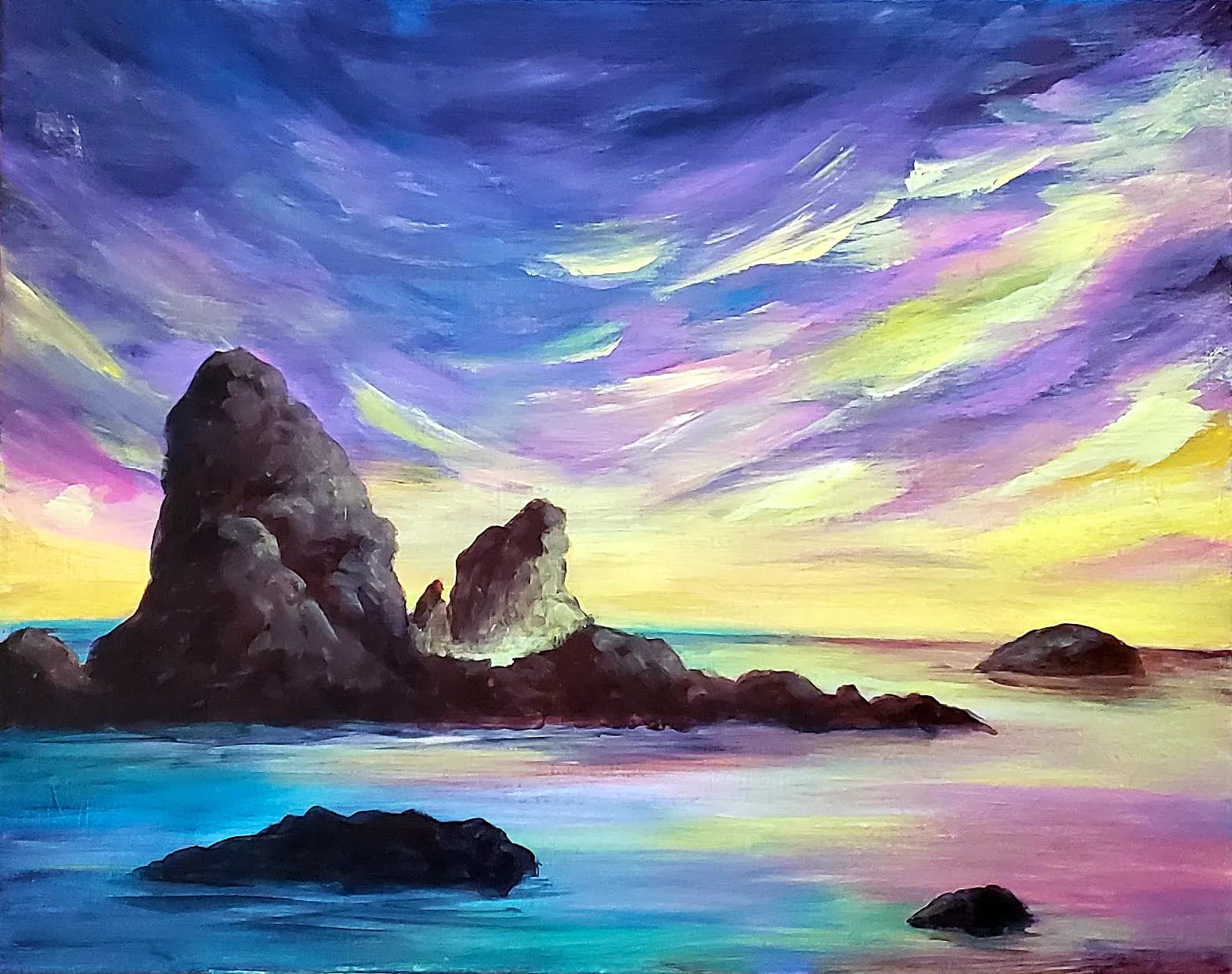 Ocean Sunset Glow