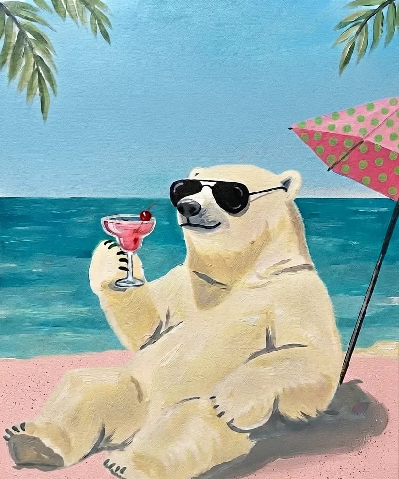 Polar Bear Beach Day