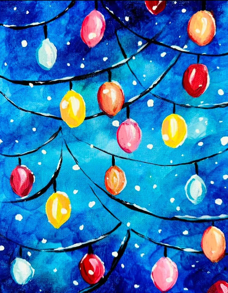 Retro Holiday Lights
