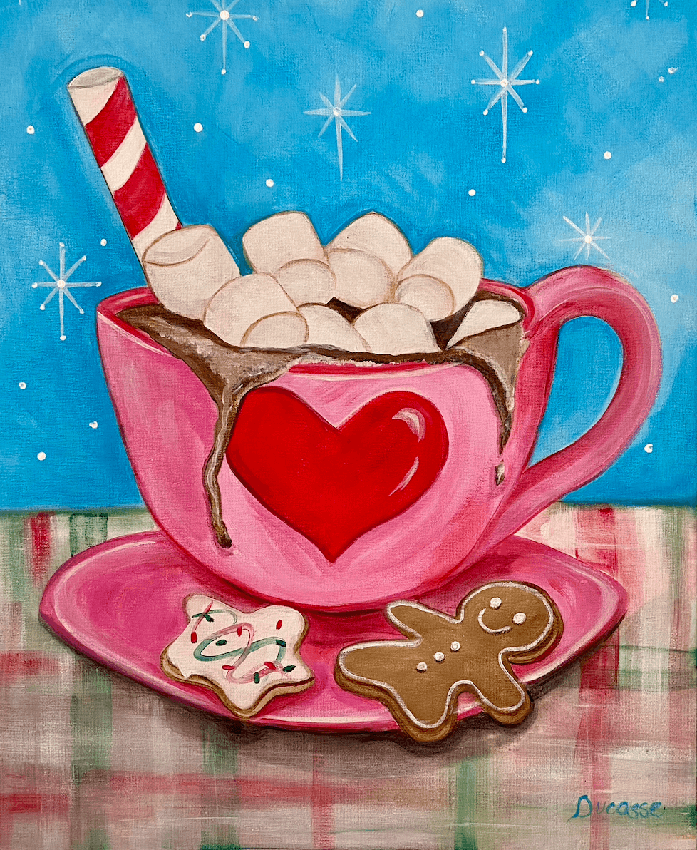 Christmas Cookies, Cocoa & Snow