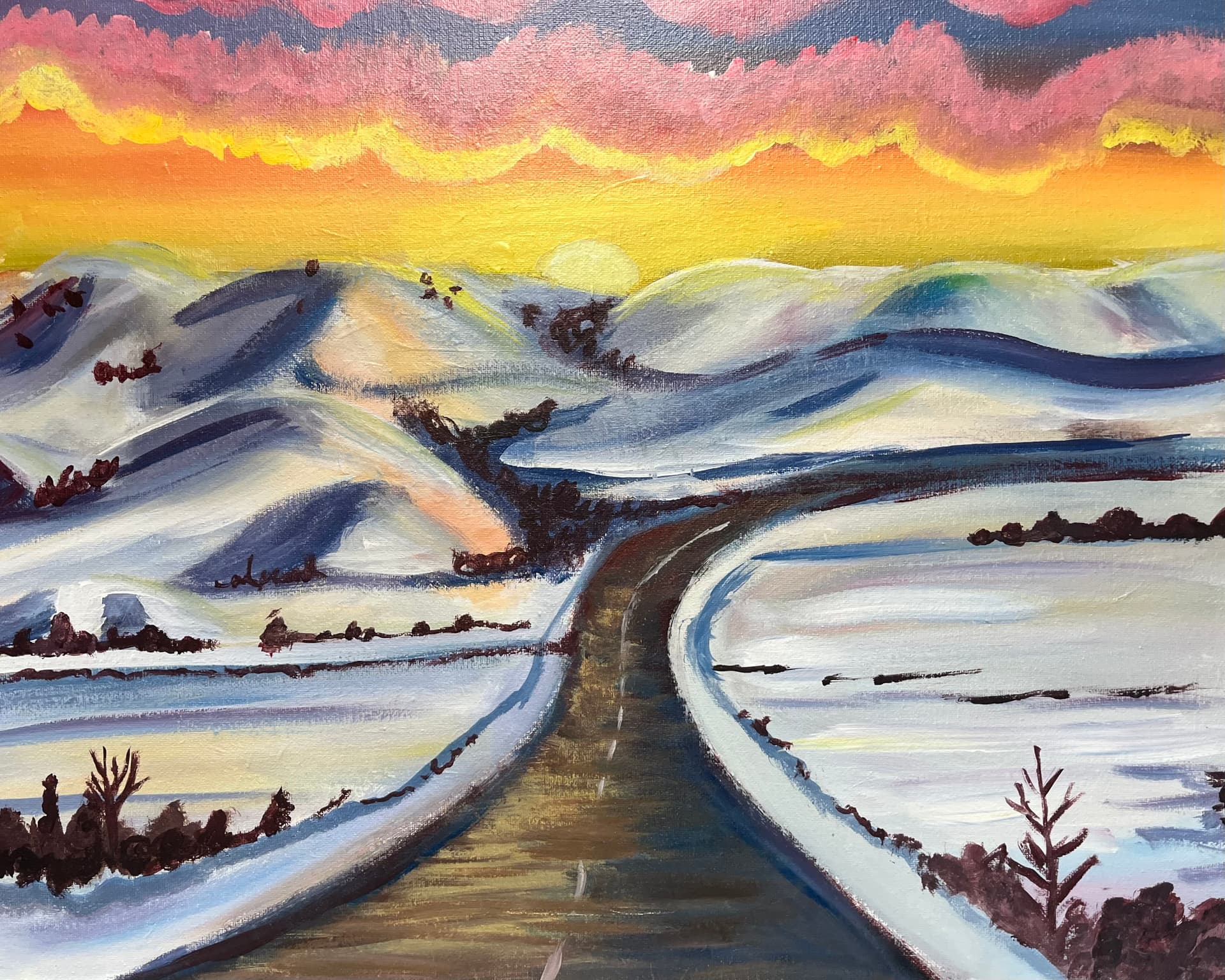 Snow in the Valley