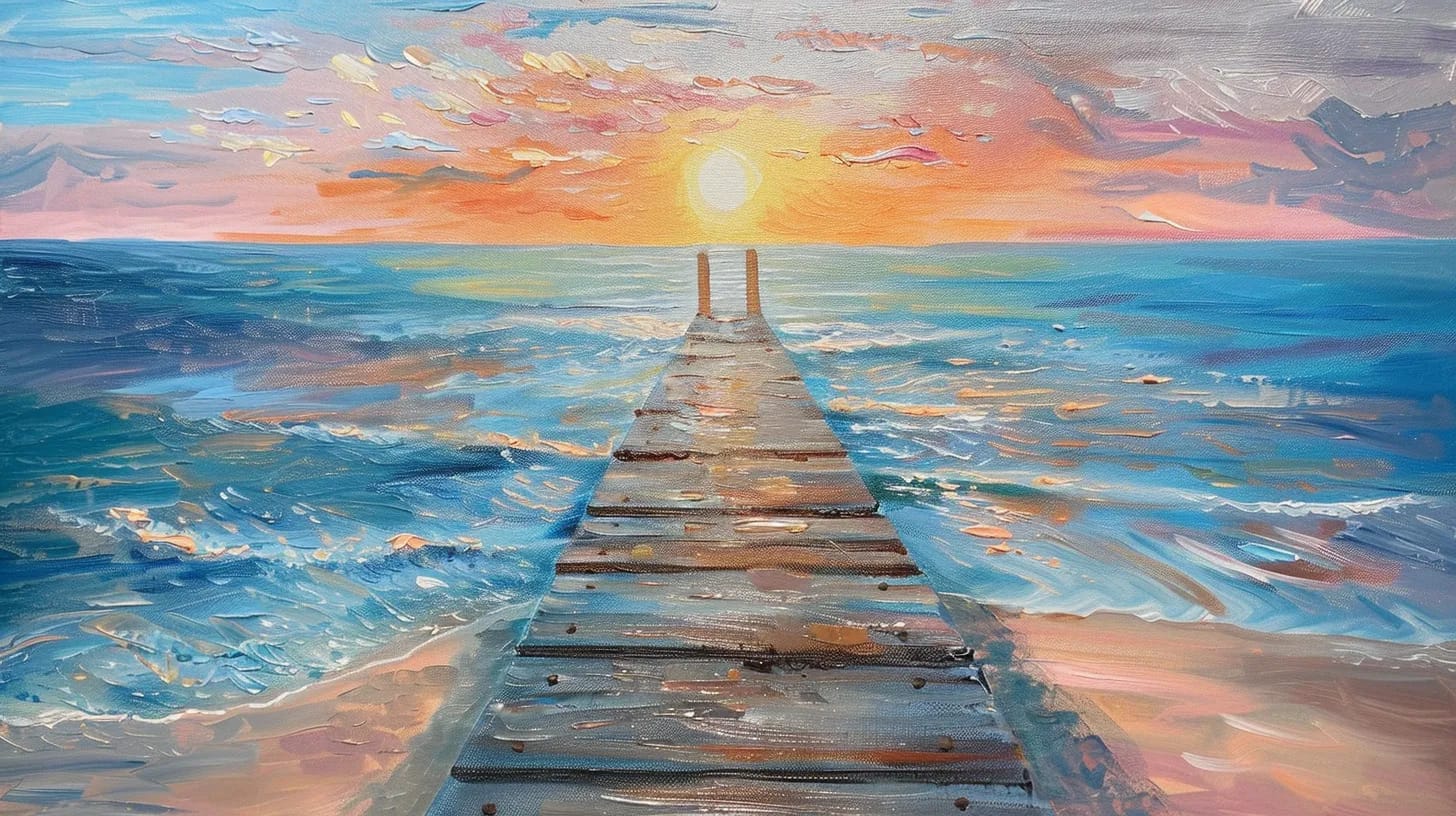 Sunset at The Dock