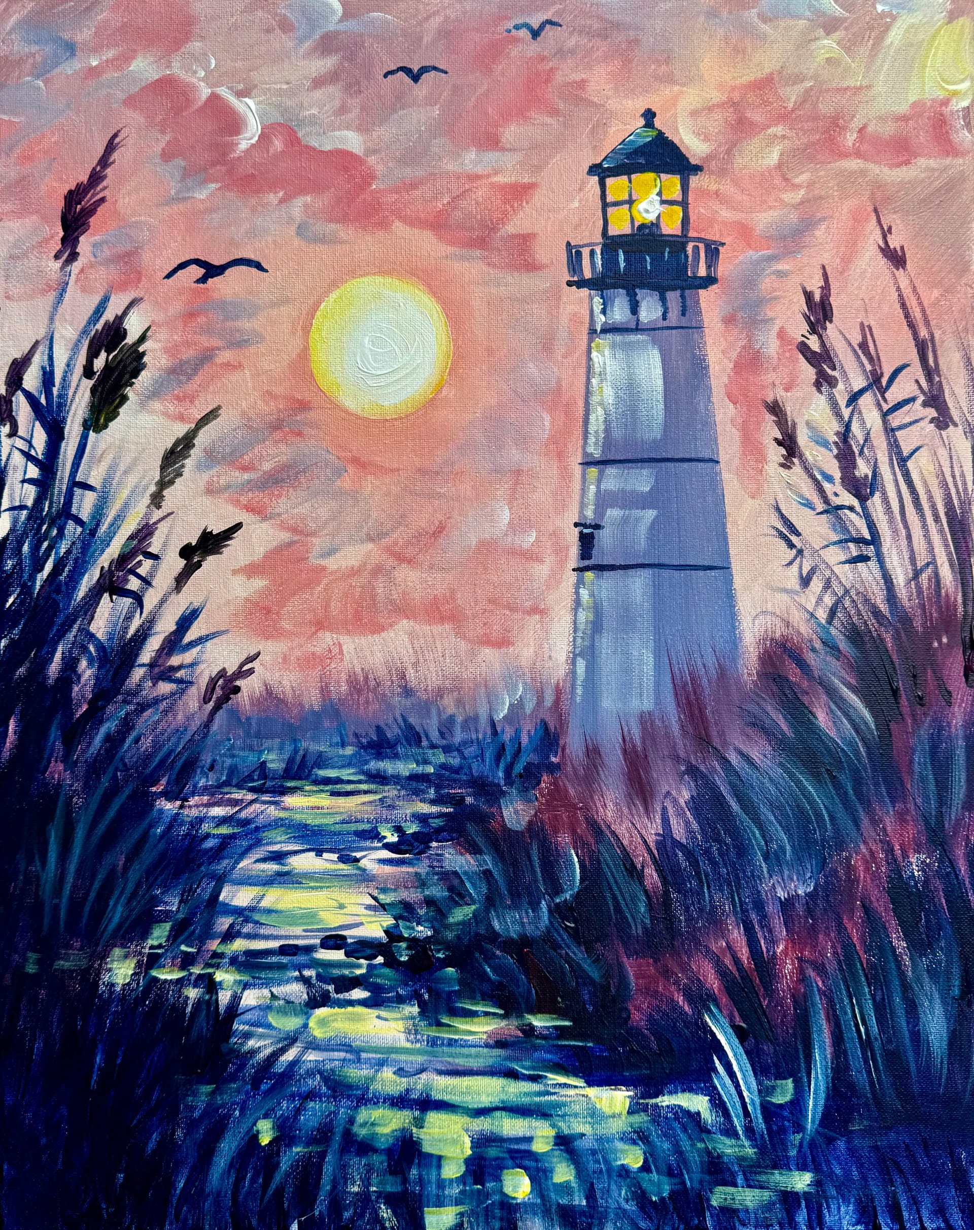 Pastel Lighthouse