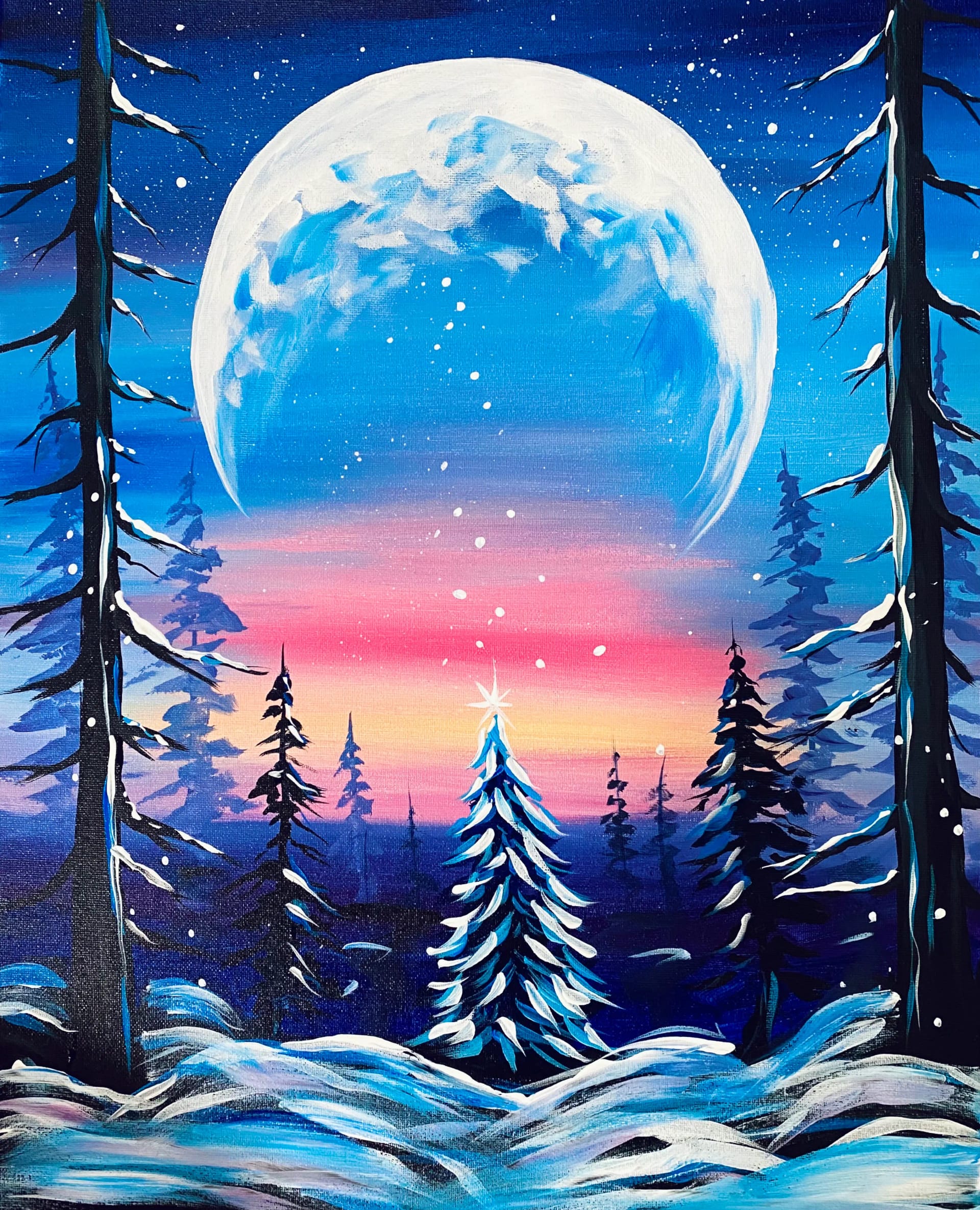 Frosty Moonscape