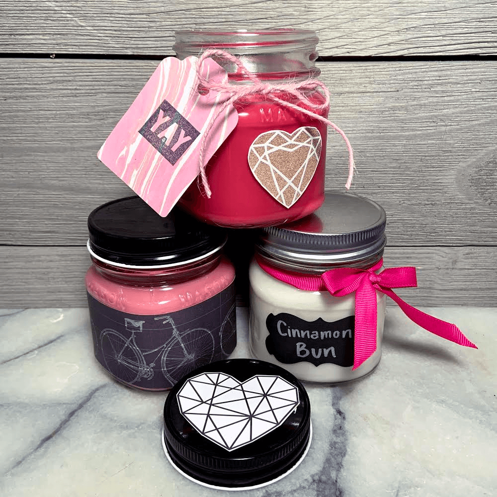 Choose Your Scent: 3 Mason Jars