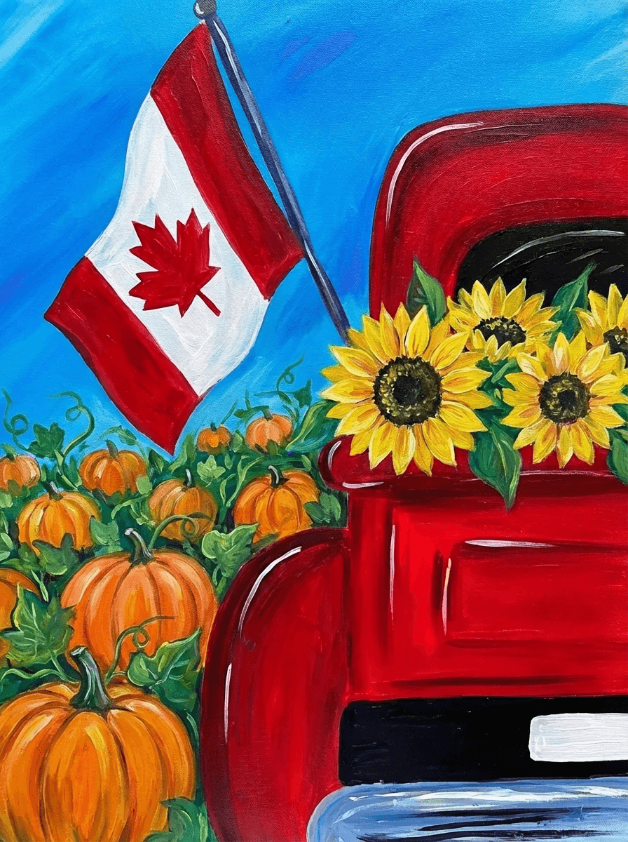 Red Truck, Golden Fall