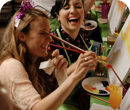 Paint Nite private paint & sip party experience