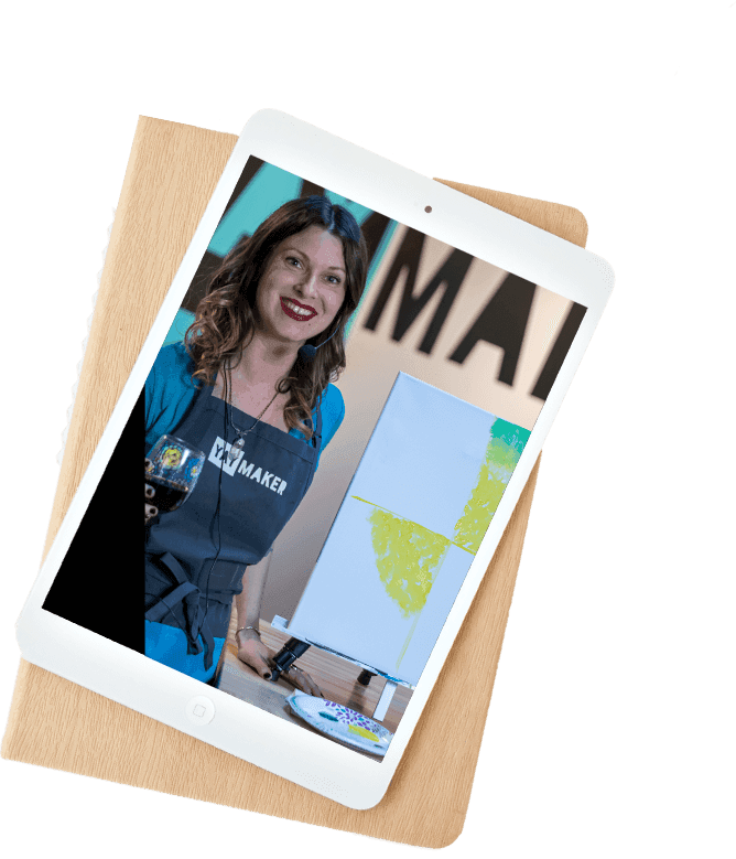 Virtual Paint Nite Event - Paint at Home Mobile