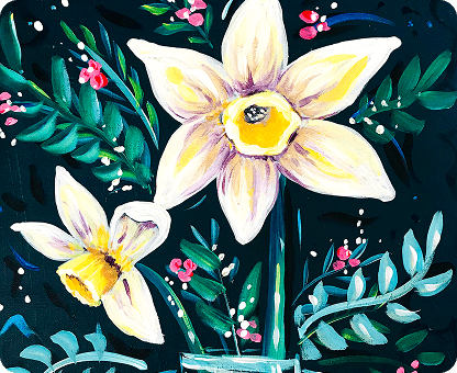 Paint Night Events - Creative Art and Social Fun Paint night event showcasing creative artwork and social atmosphere