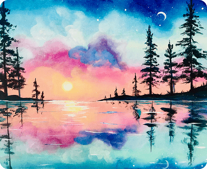 Paint Night Events - Creative Art and Social Fun Paint night event showcasing creative artwork and social atmosphere