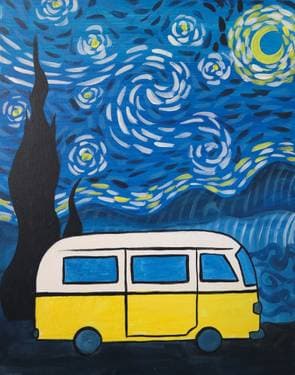 Van GOgh - Paint Nite event in San Jose, CA