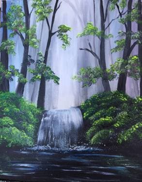 Spring Melt Down - Paint Nite event in Lincoln, RI